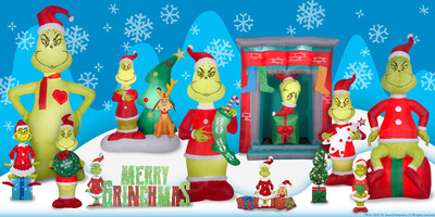 From giant Airblown® Inflatables to life-size animated décor, Dr. Seuss’s the Grinch is a breakout license for Gemmy Industries’ 2021 holiday season.