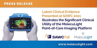 Latest Clinical Evidence Presented at SAWC 2021 Illustrates the Significant Clinical Utility of the MolecuLight Point-of-Care Imaging Platform (CNW Group/MolecuLight)