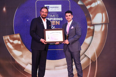 Shrenik Ghodawat awarded with 'Young Business Tycoon 2021' by Times Group