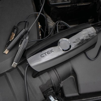 CTEK CS ONE is a revolutionary battery charger with APTO, Adaptive Charging Technology