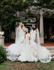 Aoki Lee Simmons Stars In Yumi Katsura Fall 2022 "Time To Celebrate" Bridal Collection