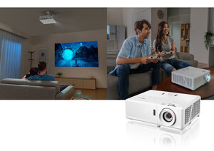 Optoma Unveils UHZ50, an Ultra High Performance, Affordable 4K Laser Home Theater Projector