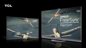 TV Mini LED da TCL revoluciona experiência de gaming com tecnologia AMD FreeSync™ Premium