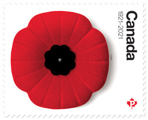 Stamp marks 100 years of the poppy as symbol of remembrance