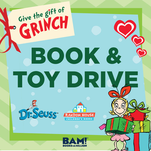 Books-A-Million's Annual Book & Toy Drive Aims to Raise $2,000,000 Worth of Donations This Holiday Season