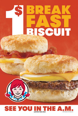 Wendy’s Invites Fans to Wake Up to a Better Breakfast with Biscuits for a Buck