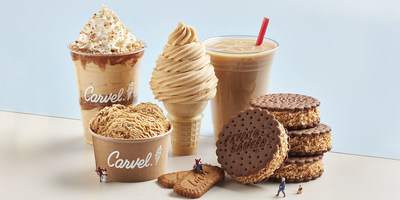 Carvel® Ice Cream and Lotus Biscoff joined forces to sweeten the holiday season by introducing Carvel’s first-ever Cookie Butter Crunchies and bringing back the popular Cookie Butter Ice Cream. Available now for a limited time, fans can get their cookie butter fix through a variety of ice cream treats made with crushed Lotus Biscoff cookies.