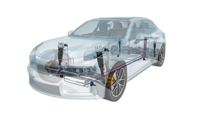 Tennecos Monroe intelligenta CVSAe-upphängningsteknik anpassar sig kontinuerligt efter föränderliga vägförhållanden baserat på data som tillhandahålls av flera sensorer i fordonet, vilket alltid ger optimala dämpningskaraktäristika.
