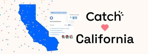 Catch offers marketplace coverage in California