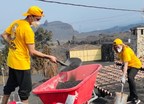 Scientology Volunteer Ministers Respond to the Massive La Palma Volcanic Eruption