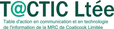 Logo : Table d'action en communication et technologies de l'information de la MRC de Coaticook (TACTIC) (Groupe CNW/Cogeco Connexion)