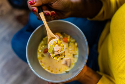 Embrace the seafood, vegetables and broth in chowder to help boost immune health. This salmon chowder recipe from Seafood Nutrition Partnership is a delicious option, or the traditional clam chowder features a great source of iron and selenium. Recipe and cooking video are available at https://www.seafoodnutrition.org/project/salmon-chowder.