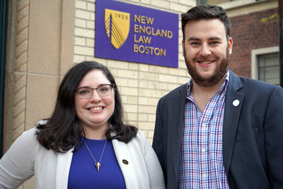 Law students Katharine Nakaue and Greg Newman-Martinez co-founded the Identity Affirmation Project at New England Law | Boston to assist transgender, non-binary, and gender non-conforming individuals through the legal name change process.