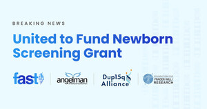 FAST, ASF, Dup15q and FPWR Unite to Fund Newborn Screening Grant