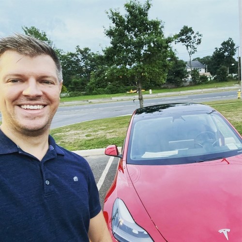 Pictured is Joulez CEO Micah Bergdale picking up the first Tesla for his company's fleet. Bergdale, a former Apple engineer, is a long-time proponent and supporter of EV technology. So far, Joulez had raised $85K from its Start Engine campaign launch toward its initial $1.07 million raise, (https://www.startengine.com/joulez ), with common stock in the EV rental business currently being offered to investors at $1 per share with a minimum investment of $100.