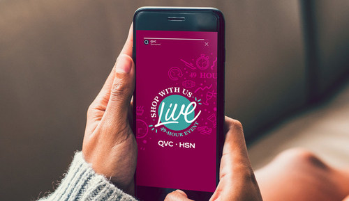 QVC & HSN Present 'Shop With Us Live,' a 49-Hour Livestream Shopping Festival With 200+ Hours of Unique, Original Content on Multiple Platforms