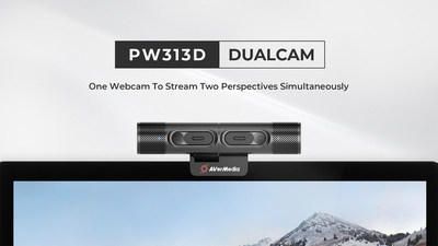 PW313D is a 2-in-1 webcam for video conference and online class.