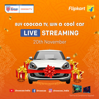 WIN a Car This Diwali with coocaa’s Massive Festive Celebration (PRNewsfoto/coocaa)
