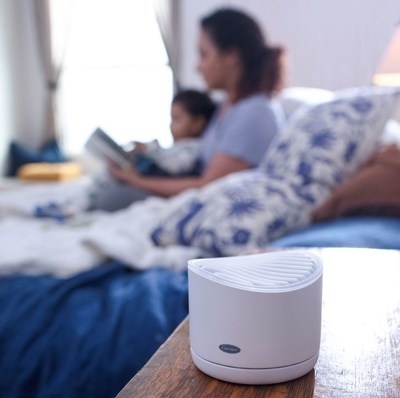 Carrier's new air monitor can monitor indoor air quality in almost any room of a house, apartment or office space.