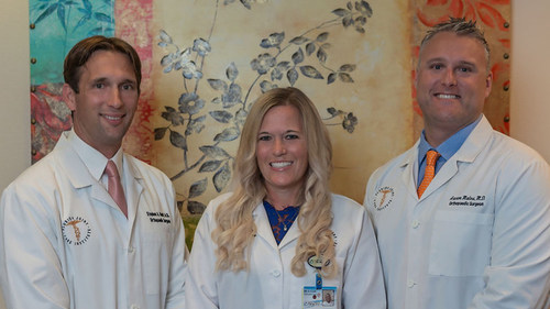Dr. Stephen Hanff, Dr. Jennifer Cook, Dr. Aaron Mates. A Decade of Outpatient Joint Replacement Innovation in Trinity