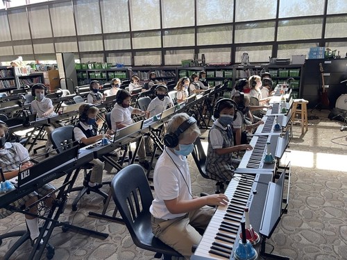 St. Gregory The Great Catholic School Strengthens Music Program With New Casio CT-S1 Keyboards
