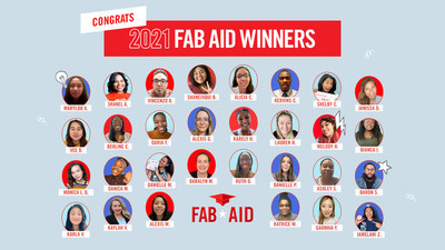 FAB AID 2021 Winners