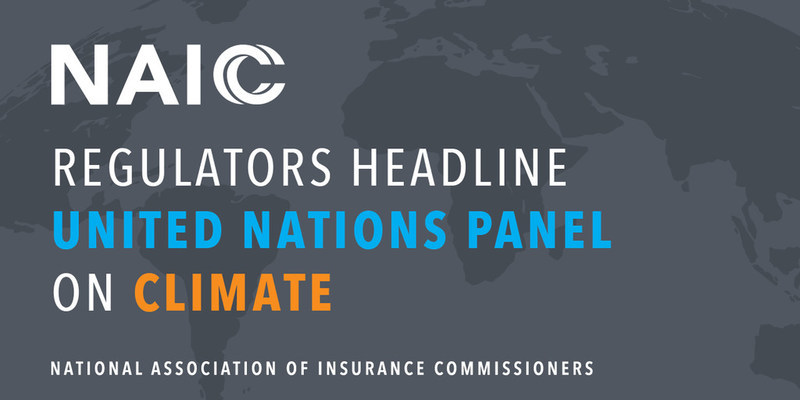 U.S. Insurance Regulators to Headline Global Panel on Climate Risks Nov. 3, During UNEP's PSI COP26 Sustainable Insurance Series - Vimarsana News