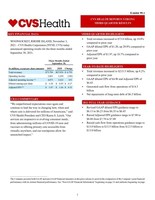 CVS HEALTH REPORTS STRONG THIRD QUARTER RESULTS - PDF