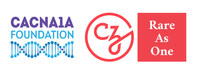 CACNA1A Foundation & Chan Zuckerberg Rare As One Logos