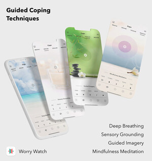 'Worry Watch' Brings Guided Coping Techniques, Guided Anxiety Journaling and Mood Tracking into The App on Its 8th Anniversary Update