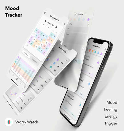 Worry Watch - Guided Mood Journal and Tracker