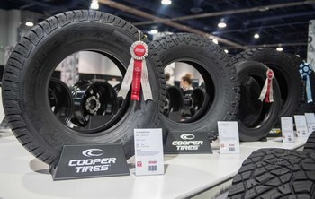 The Goodyear Tire & Rubber Company earned a clean sweep of the 2021 New Product Awards in the Tire and Related Product category, with Mickey Thompson Tires & Wheels’ Baja Legend EXP winning the “Best New Product Award,” and ET Street Front and Cooper Tire’s Discoverer Snow Claw named the two Runner-Ups. (Jessica Yanesh for Goodyear)