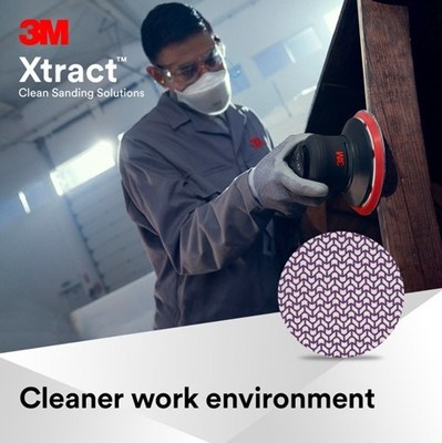 3M is committed to making sanding safe and clean and helping users be more productive.