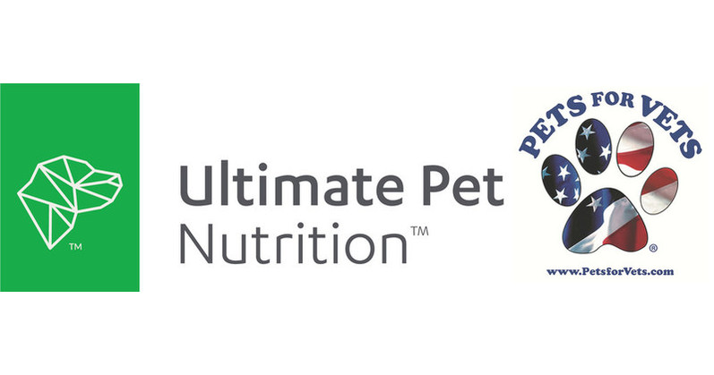 Ultimate Pet Nutrition&trade; Sponsorship of Pets for Vets&reg; Supports a Robotic Pets Program for Veterans