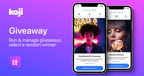 Creator Economy Platform Koji Announces "Giveaway" App