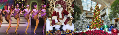 Christmas magic is in the air at MGM Resorts' Beau Rivage Resort & Casino in Biloxi, Mississippi. The South's premier destination resort offers a winter wonderland featuring glittering displays, live entertainment, holiday shopping and Santa.