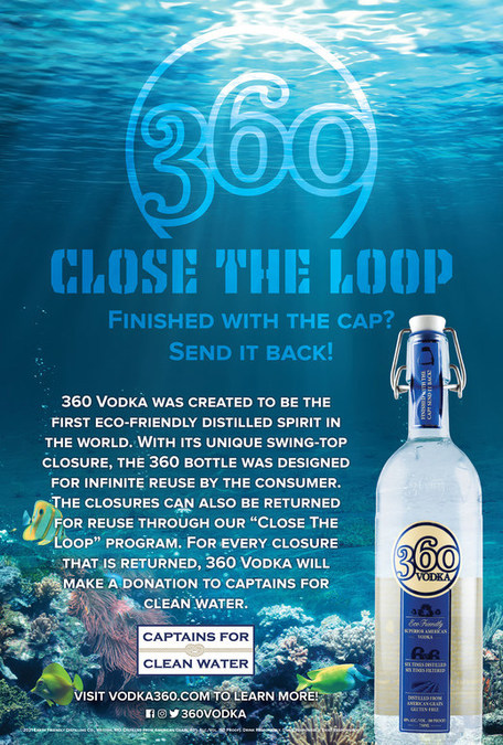 360 Vodka partners again with Captains For Clean Water - Vimarsana News
