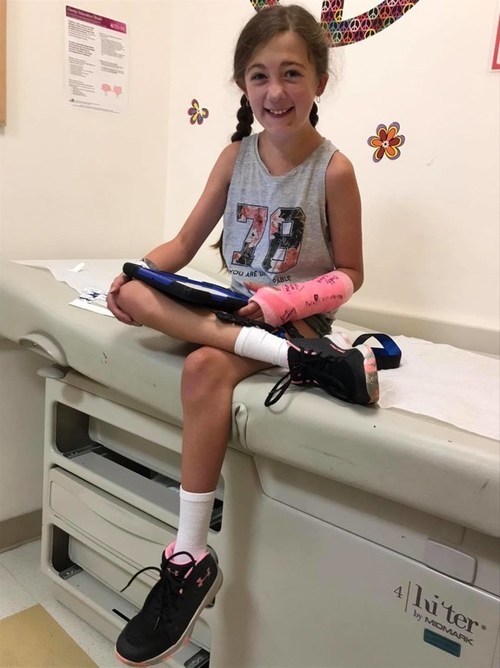6th grader Sami Bernadzikowski of Elkridge, Maryland is the latest recipient of Henry Repeating Arms’ Guns For Great Causes program, which raised a total of $46,700 for her family’s medical expenses. Photo courtesy of https://www.facebook.com/support4samantha/.
