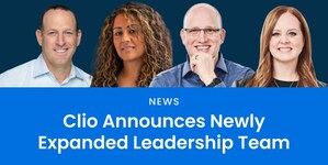 Clio Announces Newly Expanded Leadership Team, Positioning for Next Growth Stage