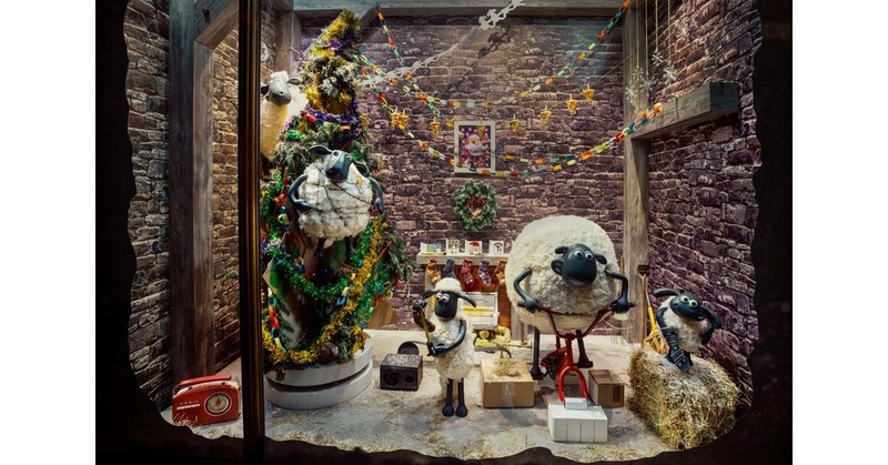 Fenwick unveils Christmas window display