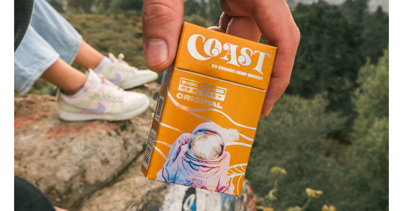 organic cbd cigarettes COAST Redefines the Smoke Break with Organic Line of High-Quality  California-Grown Hemp CBD Smokes