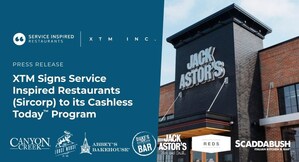 XTM Signs Service Inspired Restaurants (SIRCORP) to its Cashless Today™ Program