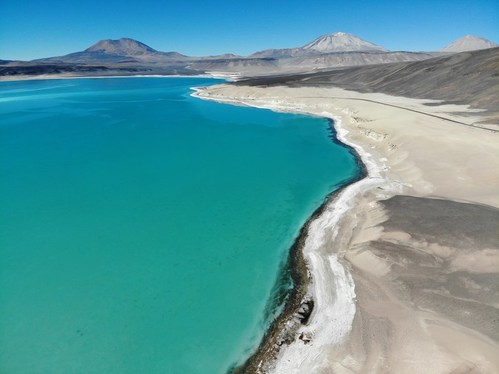 CleanTech Lithium's extraction site Laguna Verde, Chile