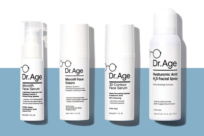 Dr.Age has applied the practices of plastic surgery to address each area of the face with hyper-targeted products.