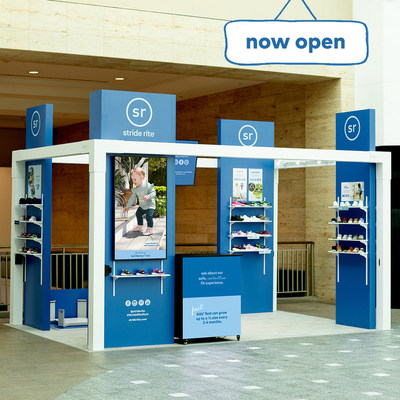 Stride Rite Pop-Up located at the Lenox Square Mall.