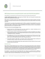 MEG Energy Q3 2021 Press Release (CNW Group/MEG Energy Corp.)