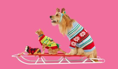Petco's "Merry Makings" holiday collection features exclusive items, including holiday card-worthy pet and pet parent matching apparel, essential supplies, adorable toys, healthy treats, fan-favorite advent calendars and more.