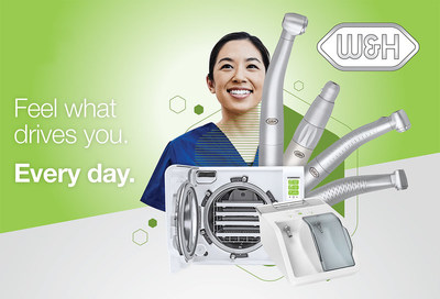 At W&H we feel what drives you. Every day. © W&H (CNW Group/W&H Impex Inc.)