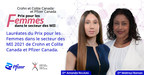 Crohn et Colite Canada et Pfizer Canada annoncent les gagnantes des Prix pour les femmes dans le secteur des MII 2021