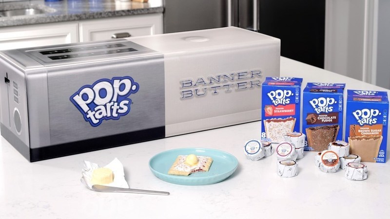 poptart booster box Pop-Tarts Toaster Pastries, Made with Whole Grain, School Lunch, Frosted Strawberry (120 Pop-Tarts) Perfect for Any Occasion Pop Unboxing a Grape Pop Tart